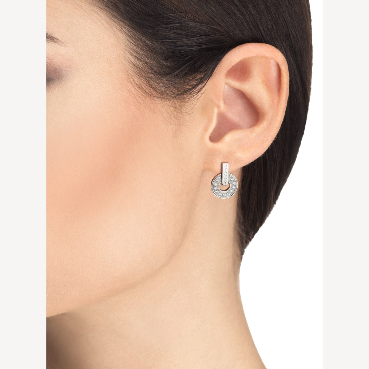 Bvlgari Earrings - 18K White Gold