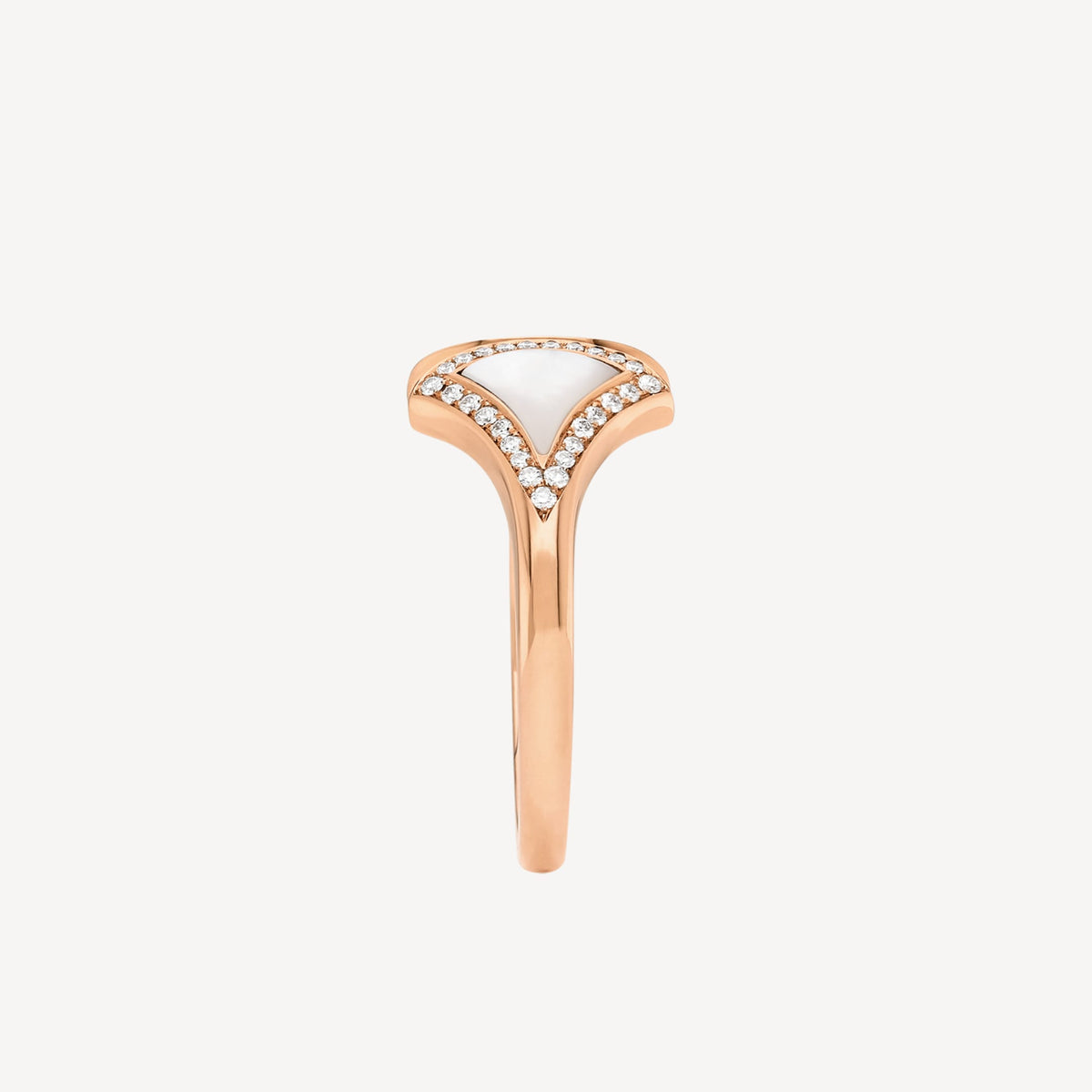 Bvlgari Dream Pearl Ring - 18K Rose Gold