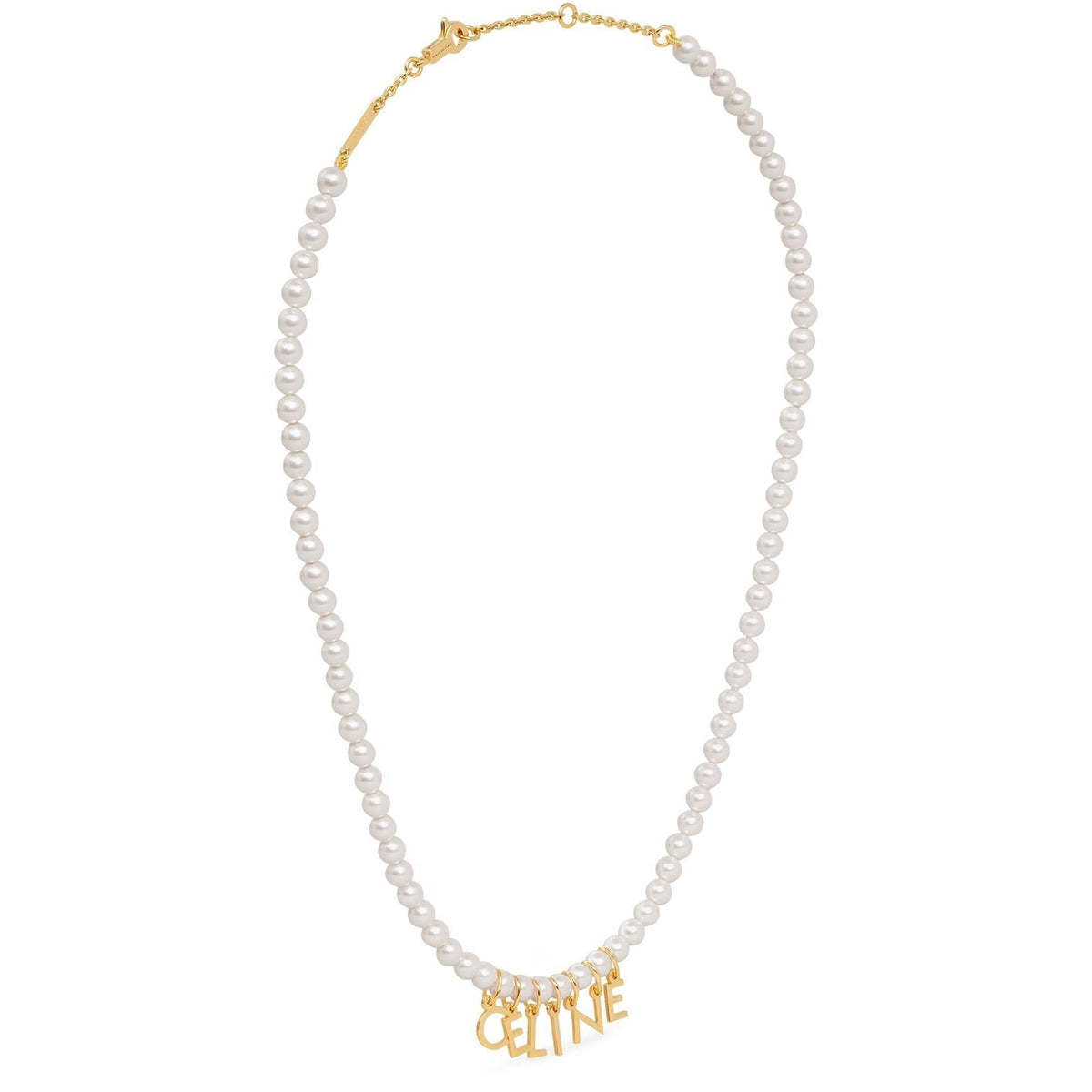 Celine Triomphe Paris Pearl Necklace