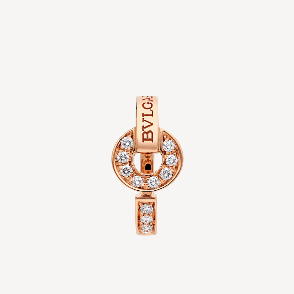 Bvlgari Moissanite Ring - 18K Rose Gold