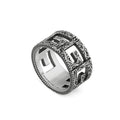 Gucci Double G Square G 10mm Ring
