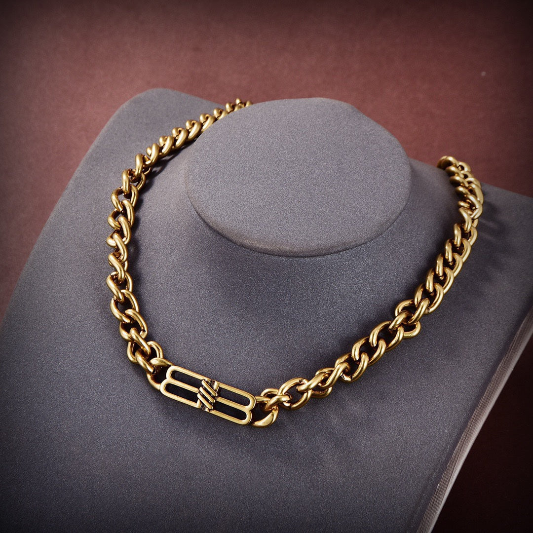 Balenciaga Icon Chain Necklace