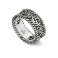 Gucci Double G Interlocking G Flowers Ring