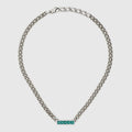 Gucci Double G Enamel Chain Necklace