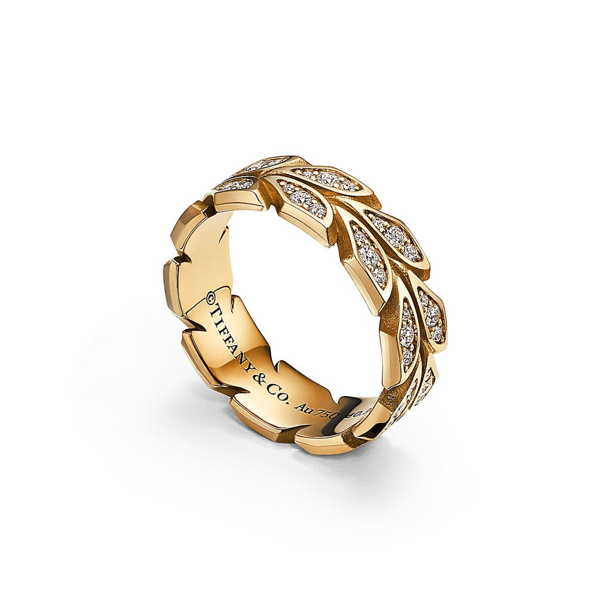 Victoria Vine Ring - 18K Yellow Gold