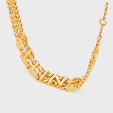 Celine Triomphe Gourmette Bracelet