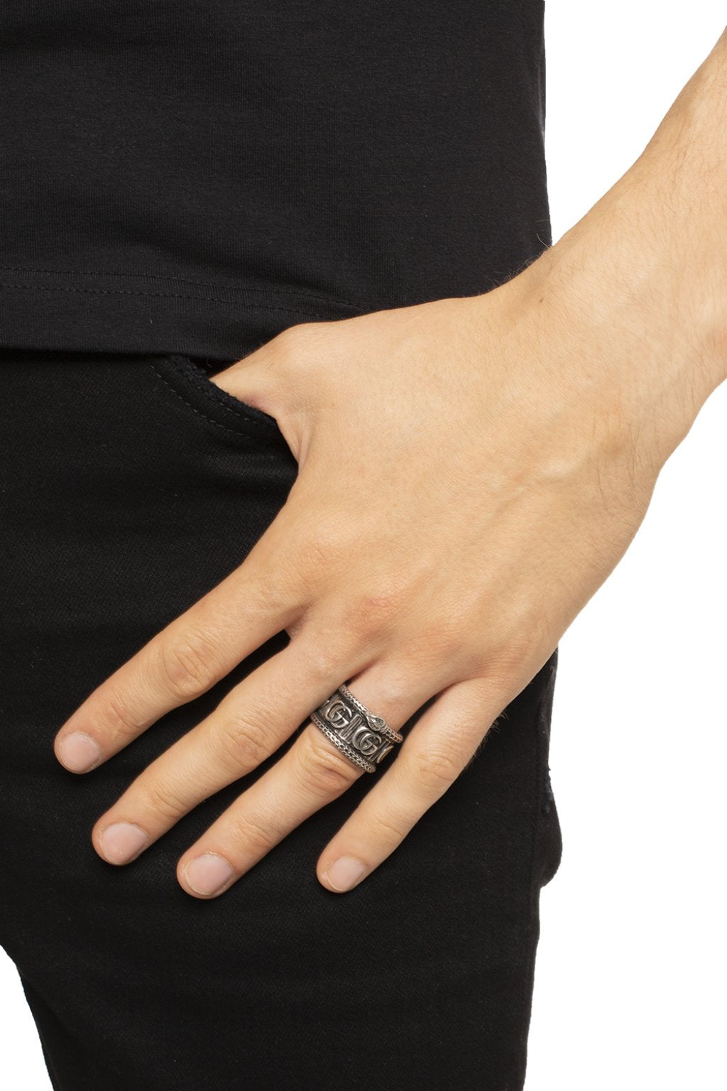 Gucci Double G Snake Ring