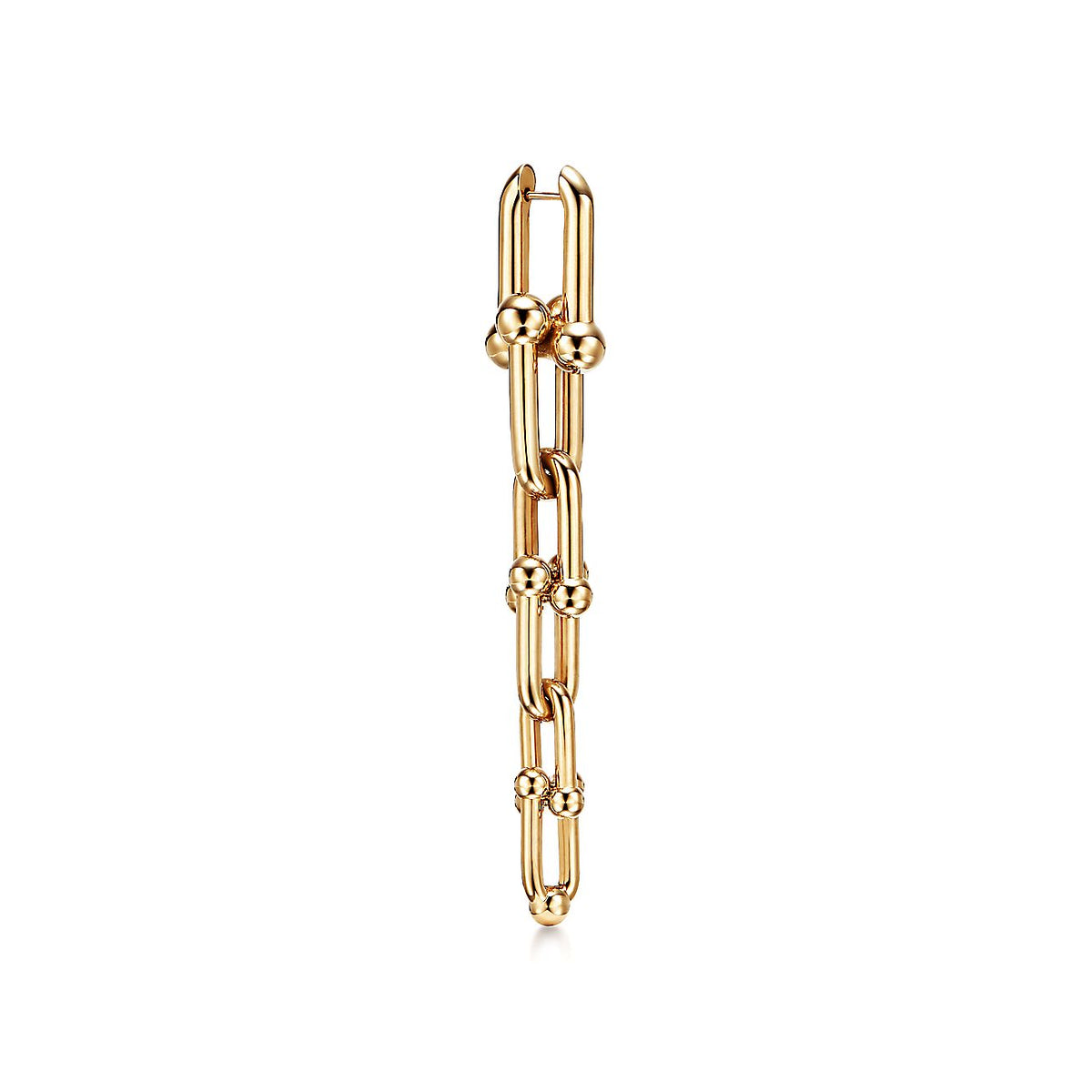 Tiffany HardWear Graduated Link Earrings - 18K Gold
