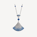 Bvlgari DIVAS' DREAM Blue Moissanite Necklace - 18K Gold