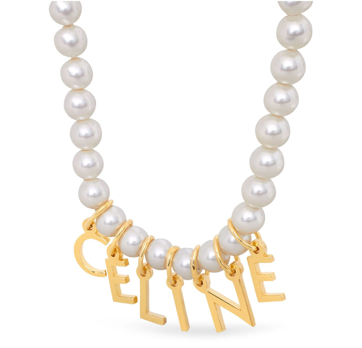 Celine Triomphe Paris Pearl Bracelet