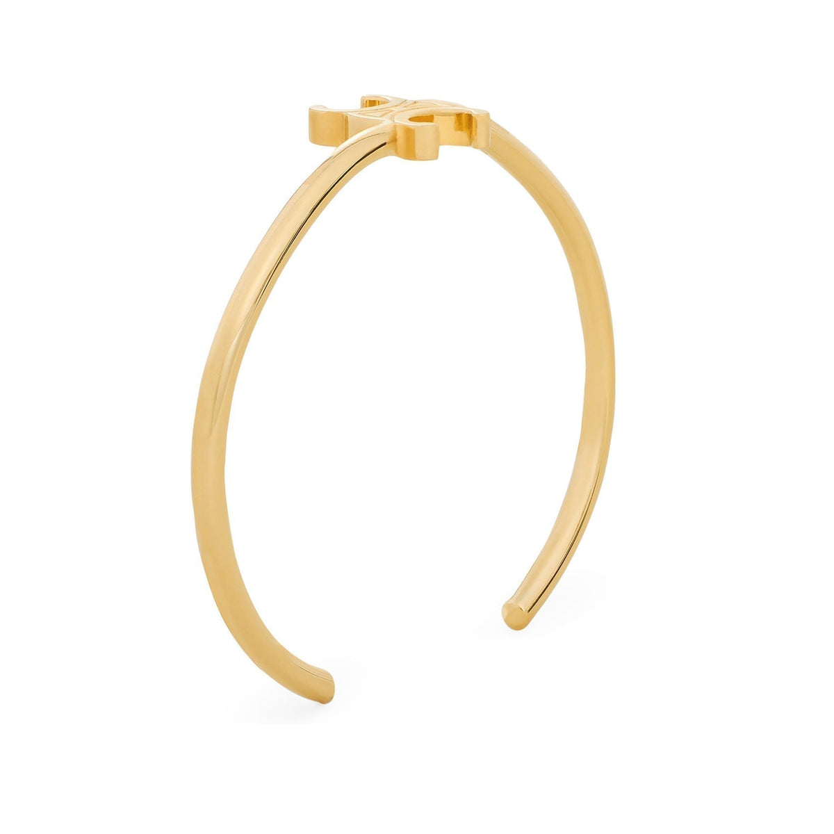 Celine Triomphe Asymmetric Bracelet