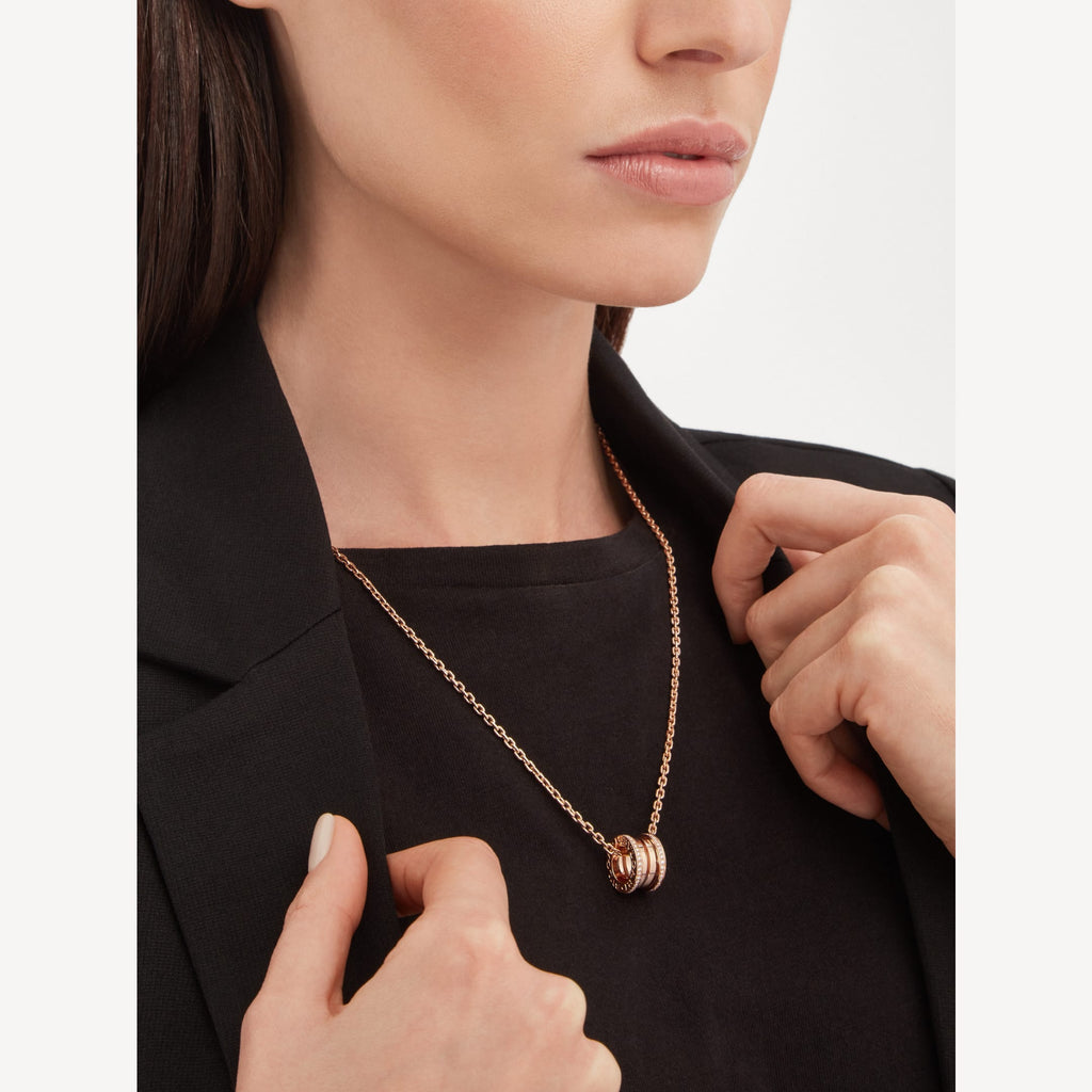 B.zero1 Pave Diamond Necklace - 18K Gold