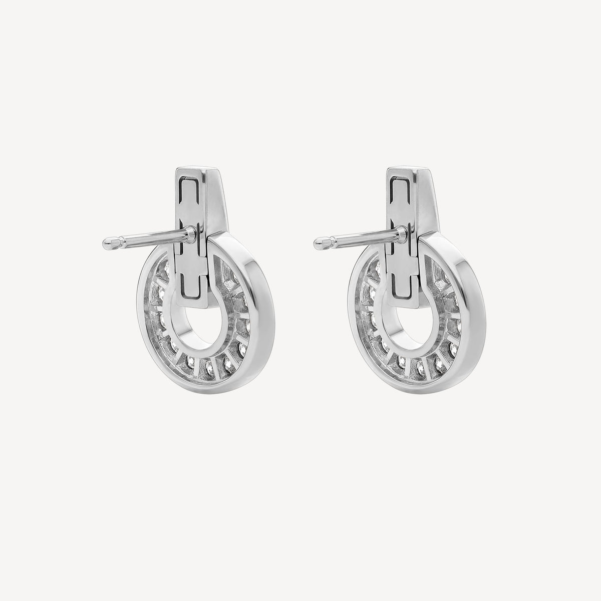 Bvlgari Earrings - 18K White Gold