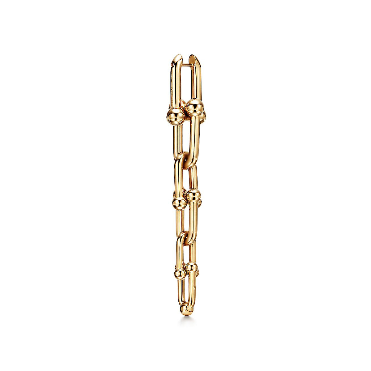 Tiffany HardWear Graduated Link Earrings - 18K Gold