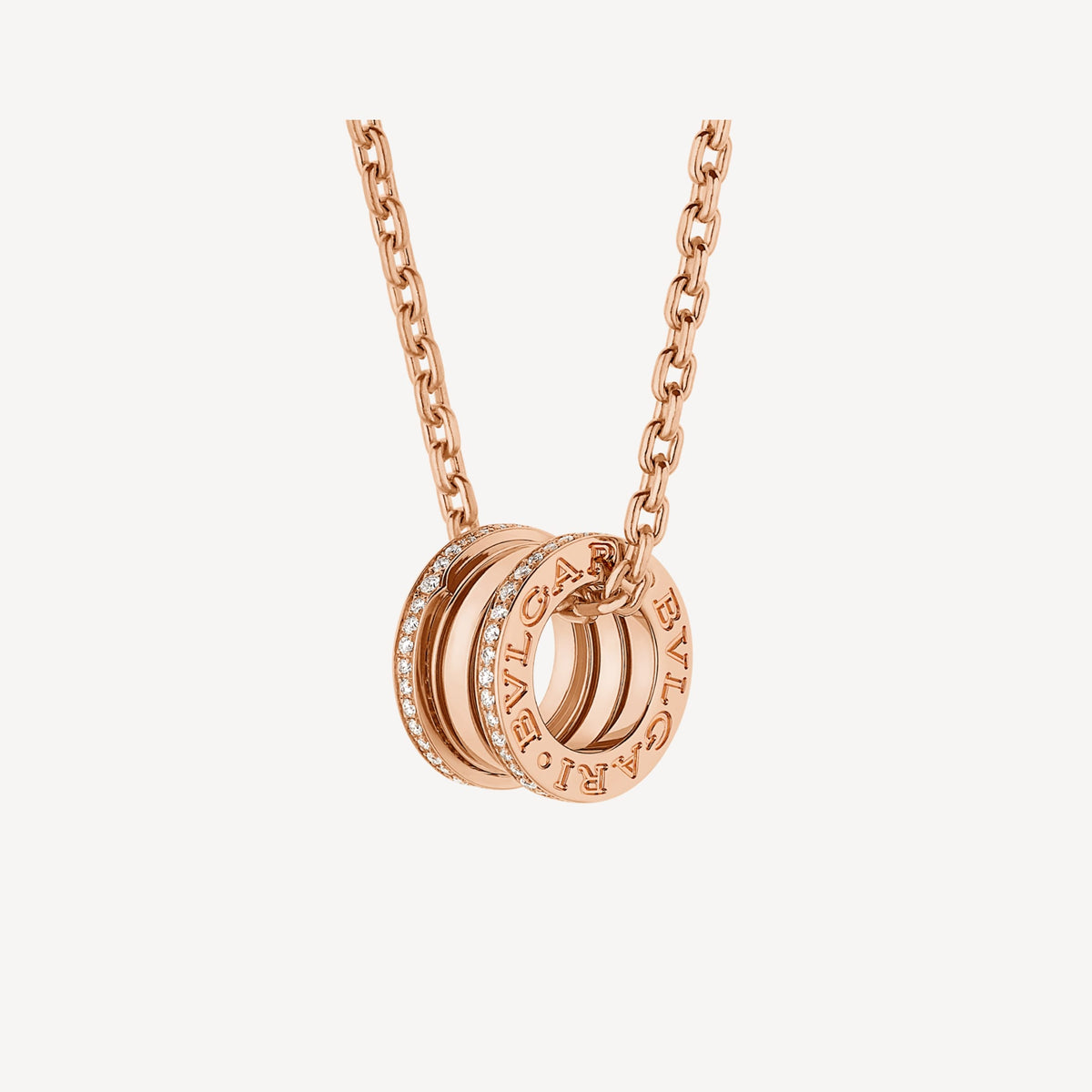 B.zero1 Pave Diamond Necklace - 18K Gold