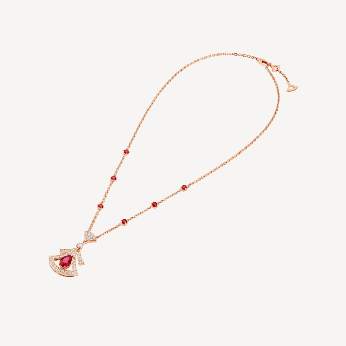 Bvlgari Dream Moissanite Necklace - 18K Gold