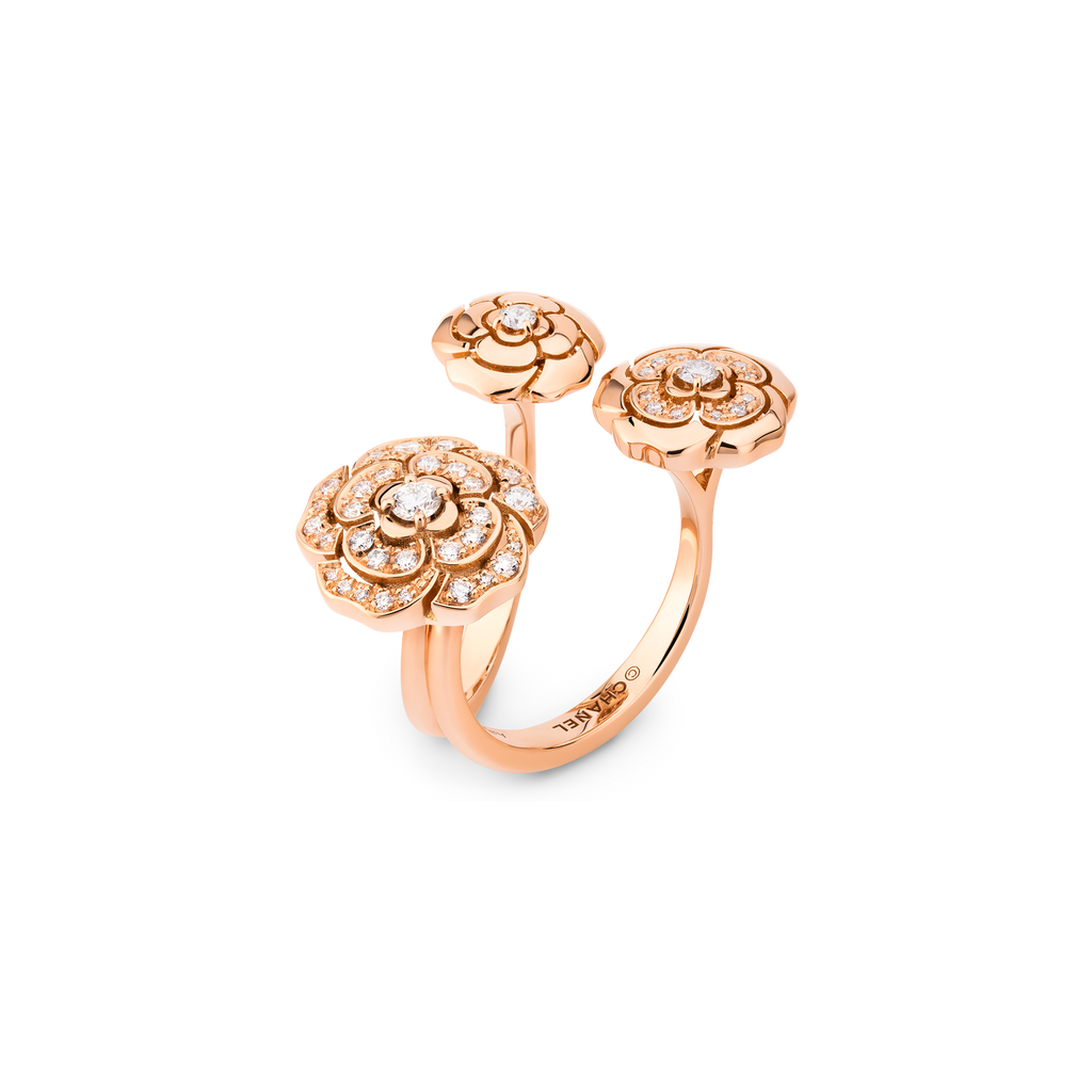 Chanel Extrait De Camelia Ring - 18K Gold