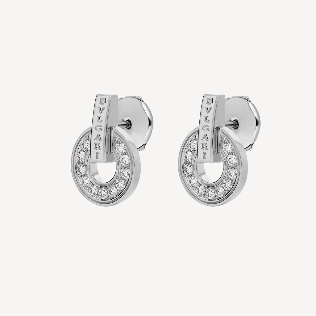Bvlgari Earrings - 18K White Gold