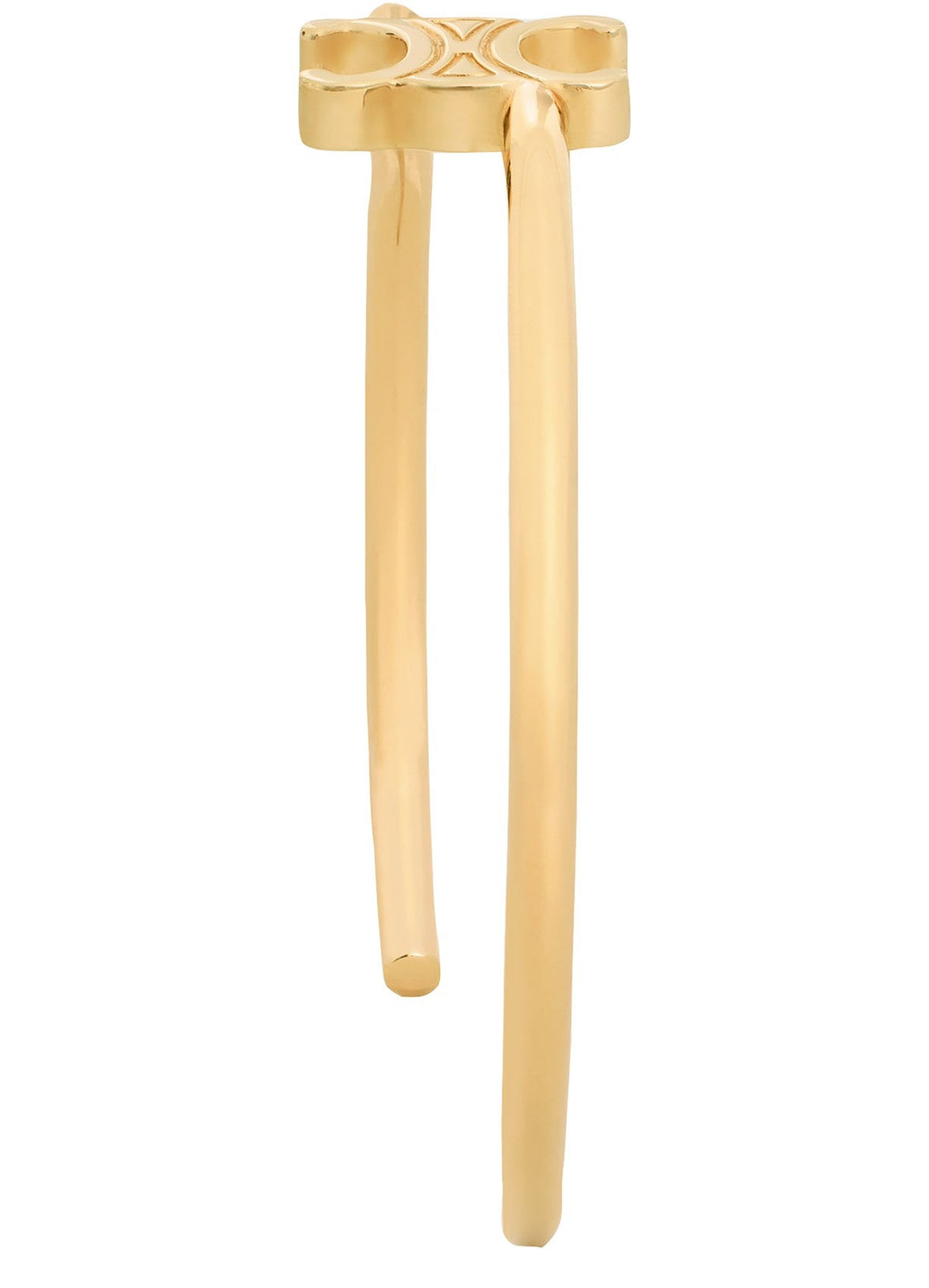 Celine Triomphe Asymmetric Bracelet
