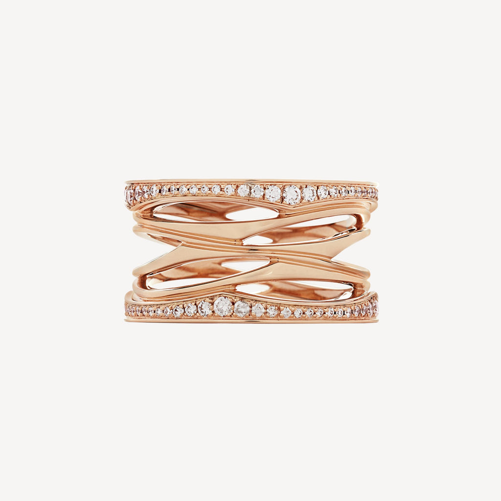 B.zero1 Moissanite Ring - 18K Gold