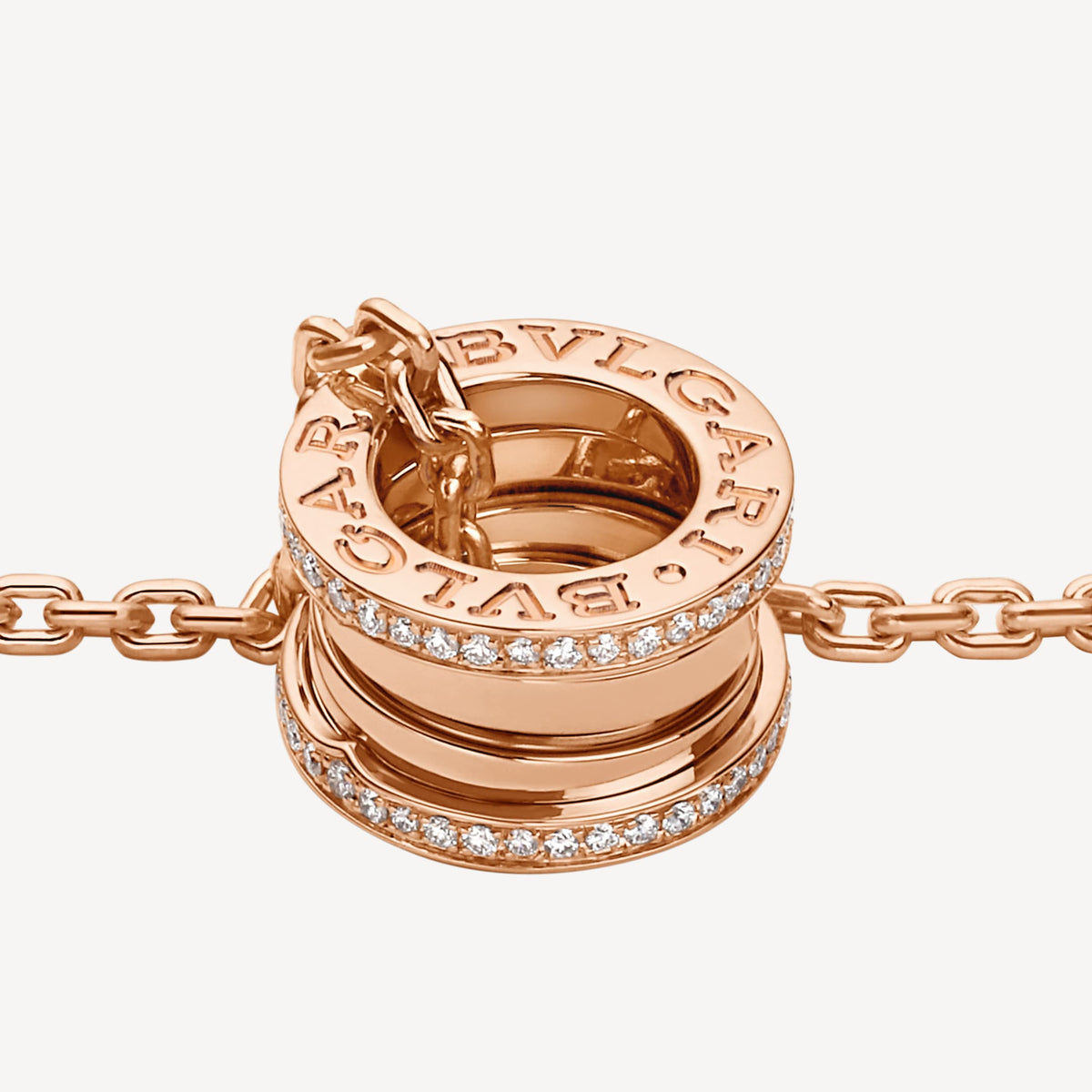 B.zero1 Pave Diamond Necklace - 18K Gold