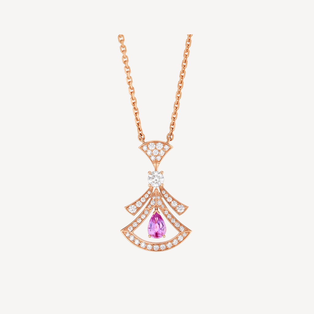 Bvlgari Dream Moissanite Necklace - 18K Gold