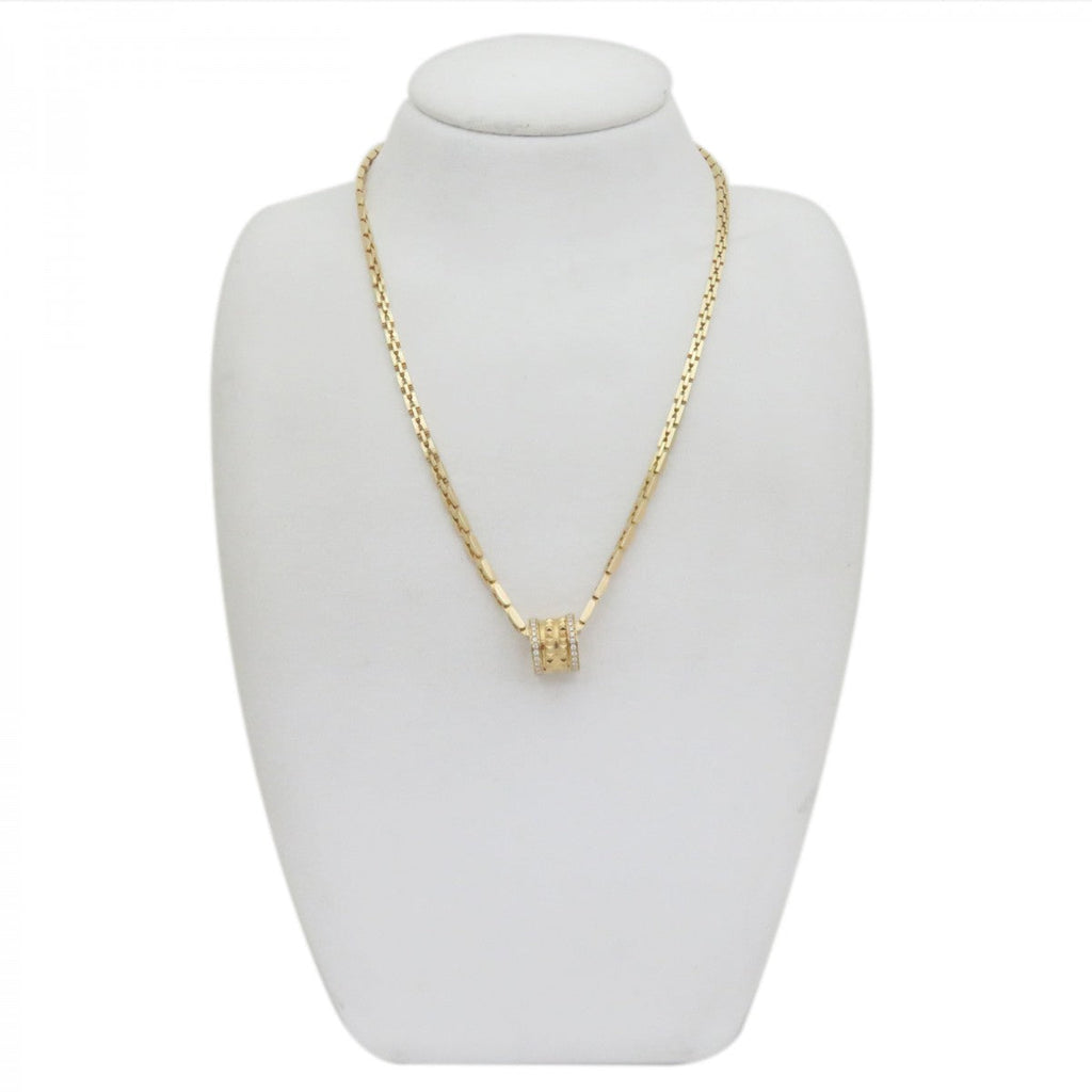 B.zero1 Diamonds Chain Link Necklace - 18K Gold