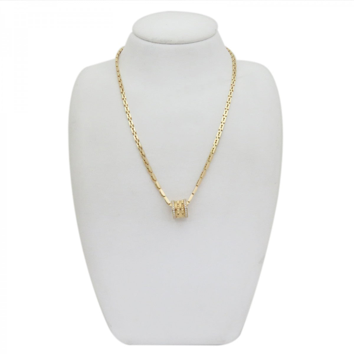 B.zero1 Diamonds Chain Link Necklace - 18K Gold