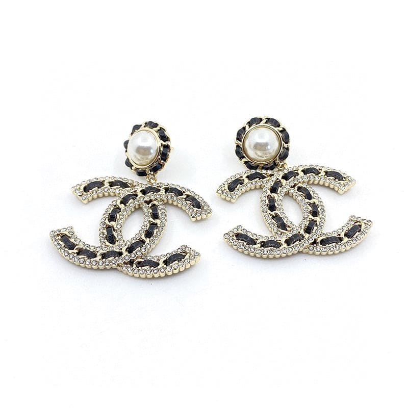 Chanel Pearl Drop Earrings - 18K Yellow Gold