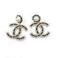 Chanel Pearl Drop Earrings - 18K Yellow Gold