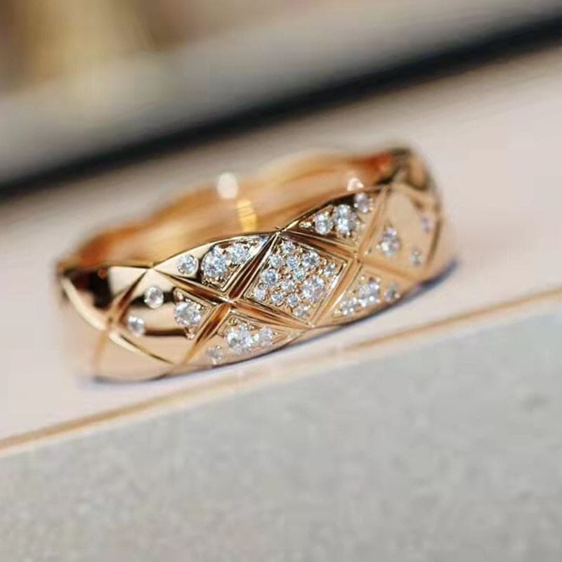 Chanel Coco Crush Diamond Ring - 18K Rose Gold