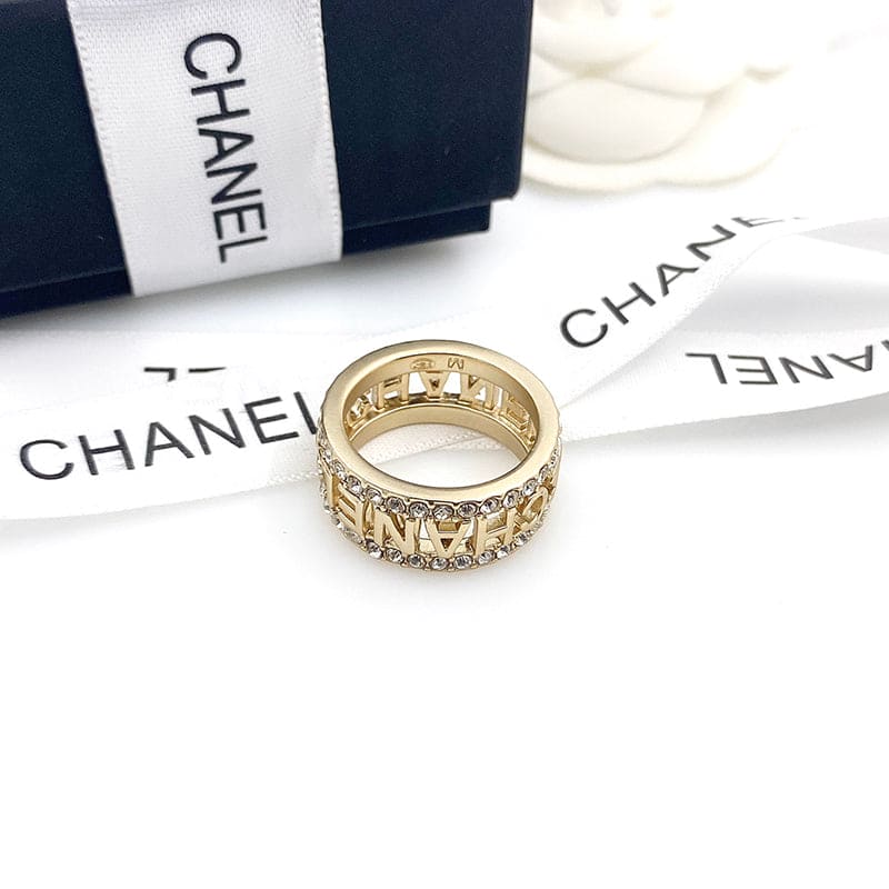 Chanel Diamond Ring - 18K Yellow Gold