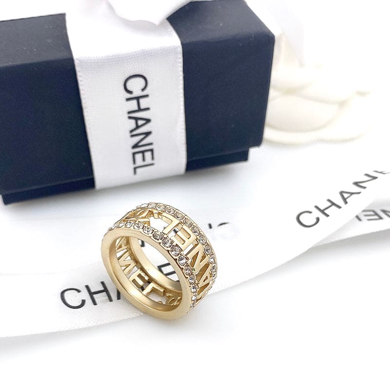 Chanel Diamond Ring - 18K Yellow Gold