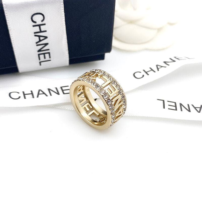 Chanel Diamond Ring - 18K Yellow Gold