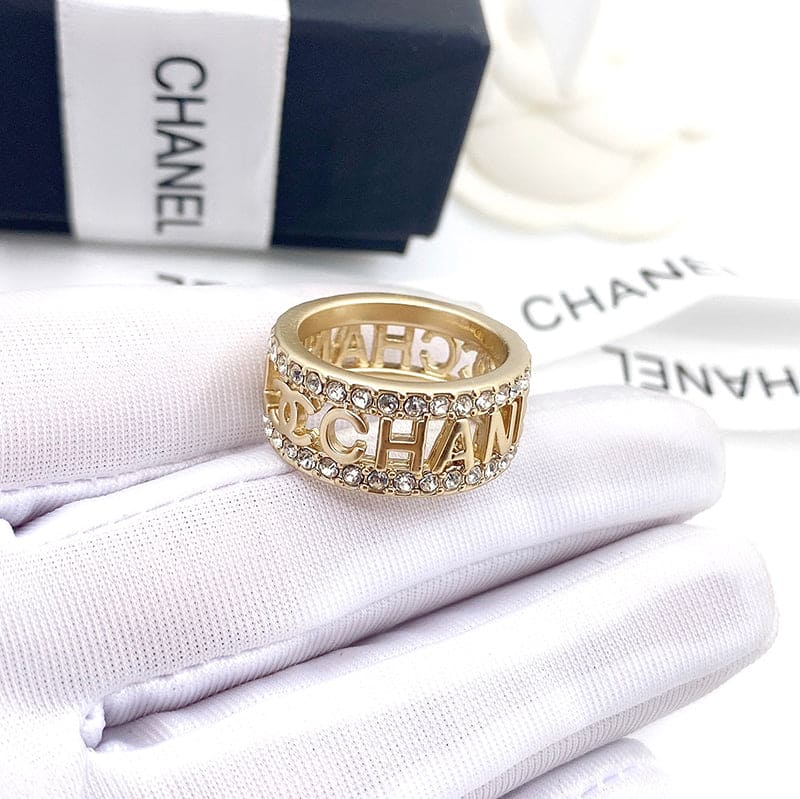 Chanel Diamond Ring - 18K Yellow Gold