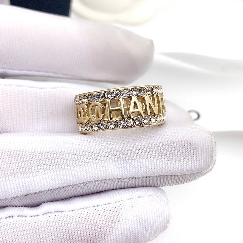 Chanel Diamond Ring - 18K Yellow Gold
