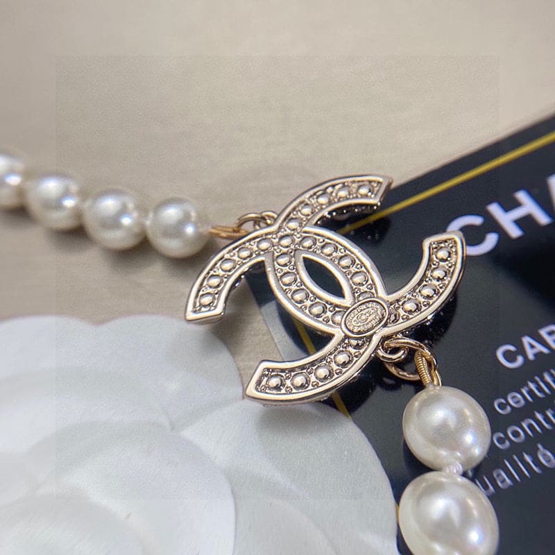 Chanel 100TH ANNIVERSARY Pearl Chain Necklace