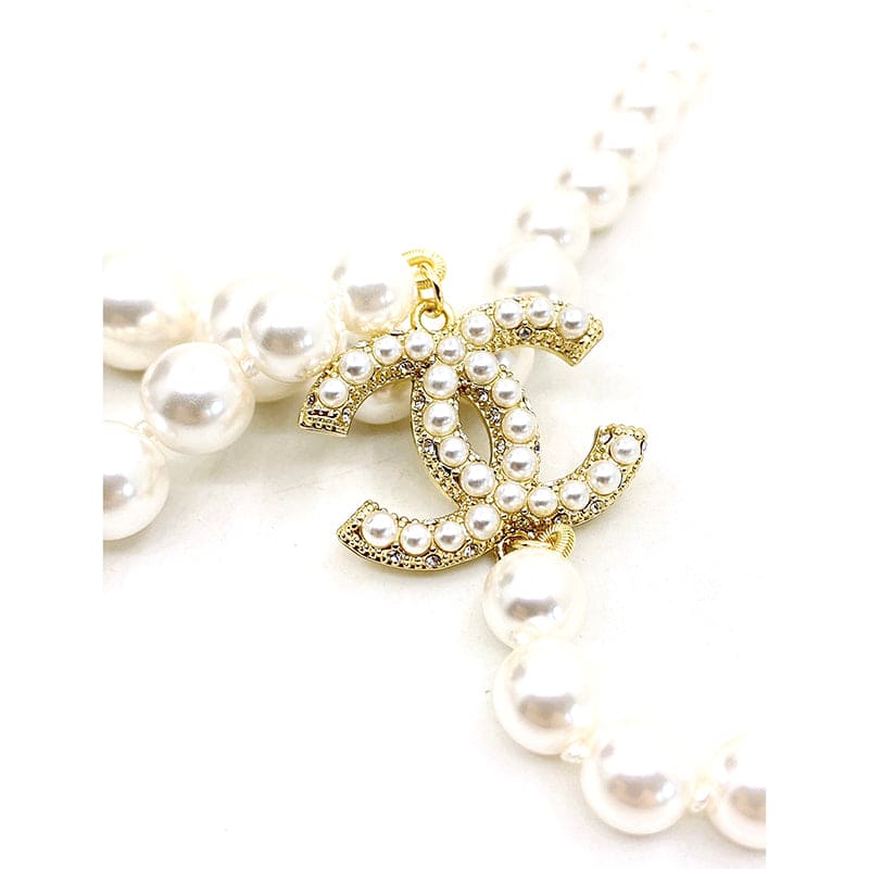 Chanel 100TH ANNIVERSARY Pearl Chain Necklace