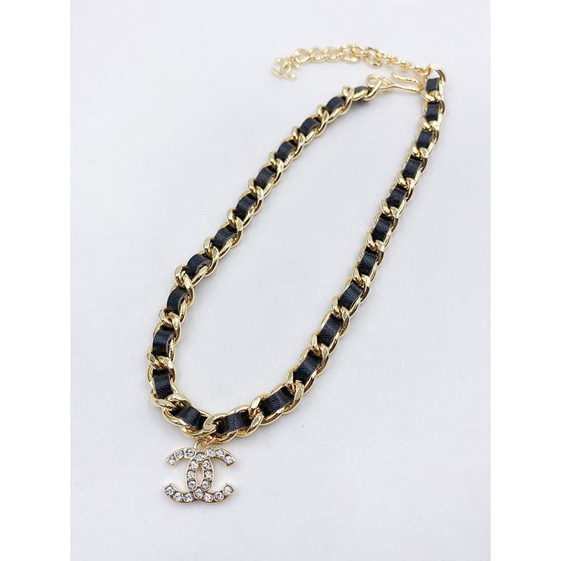 Chanel 1995 Rhinestone Necklace