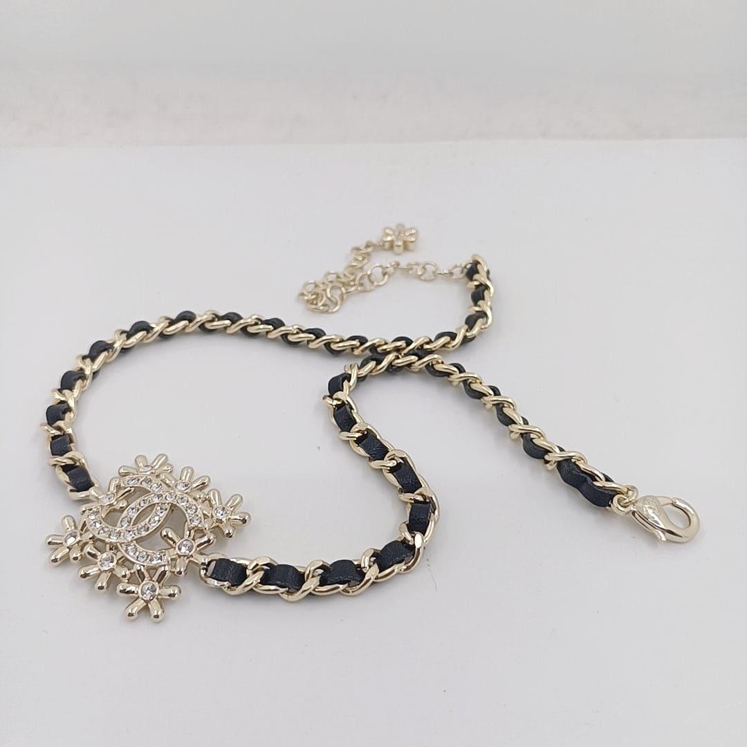 Chanel Lambskin Choker Necklace