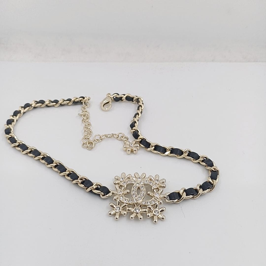 Chanel Lambskin Choker Necklace