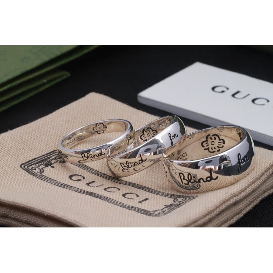 Gucci Double G Blind For Love Ring