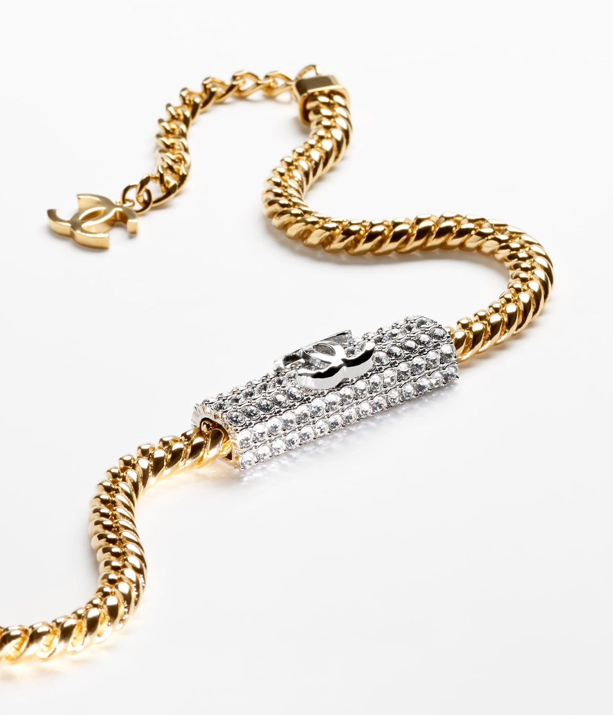 Chanel Diamonds Chain Necklace