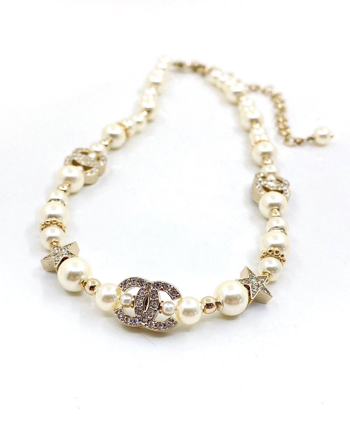 Chanel Pearl Diamond Necklace