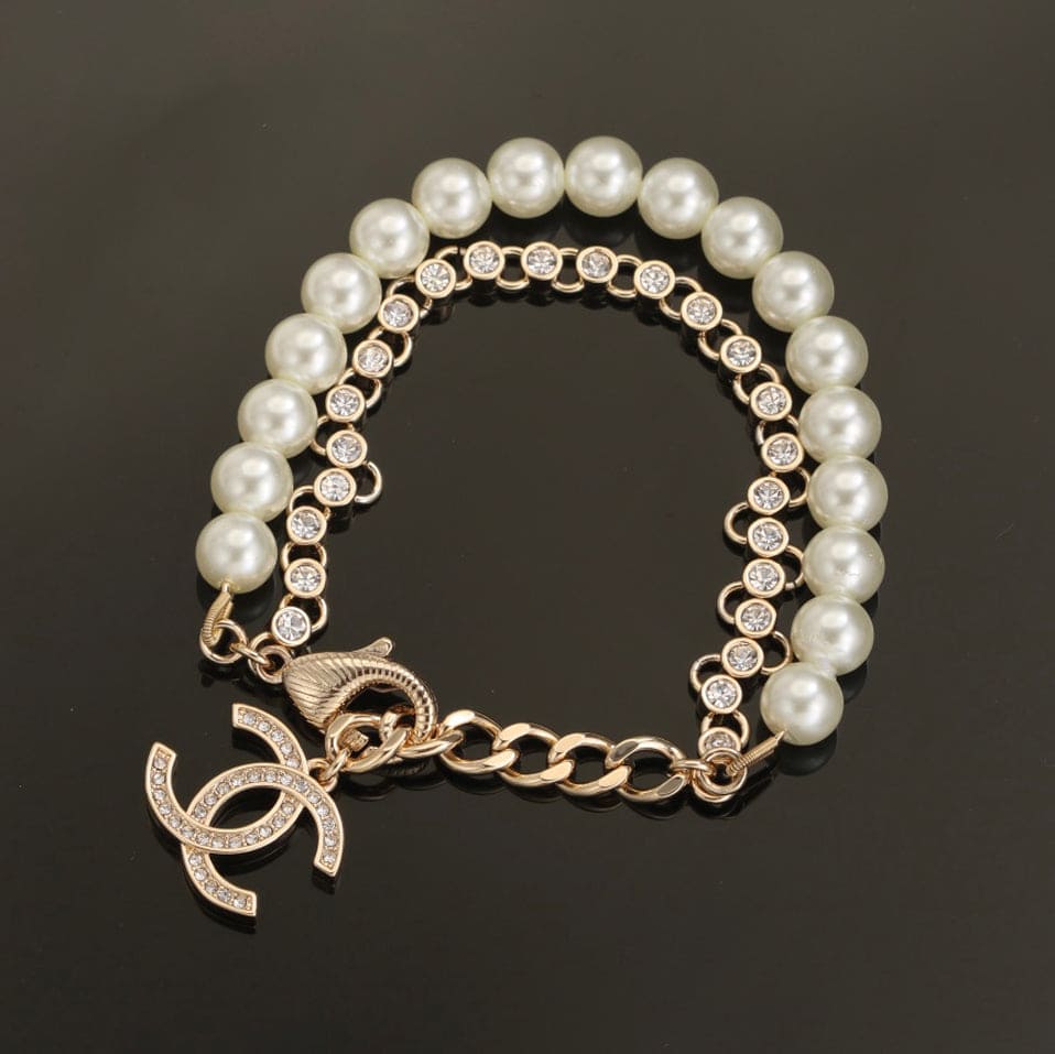 Chanel Pearls Chain Bracelet