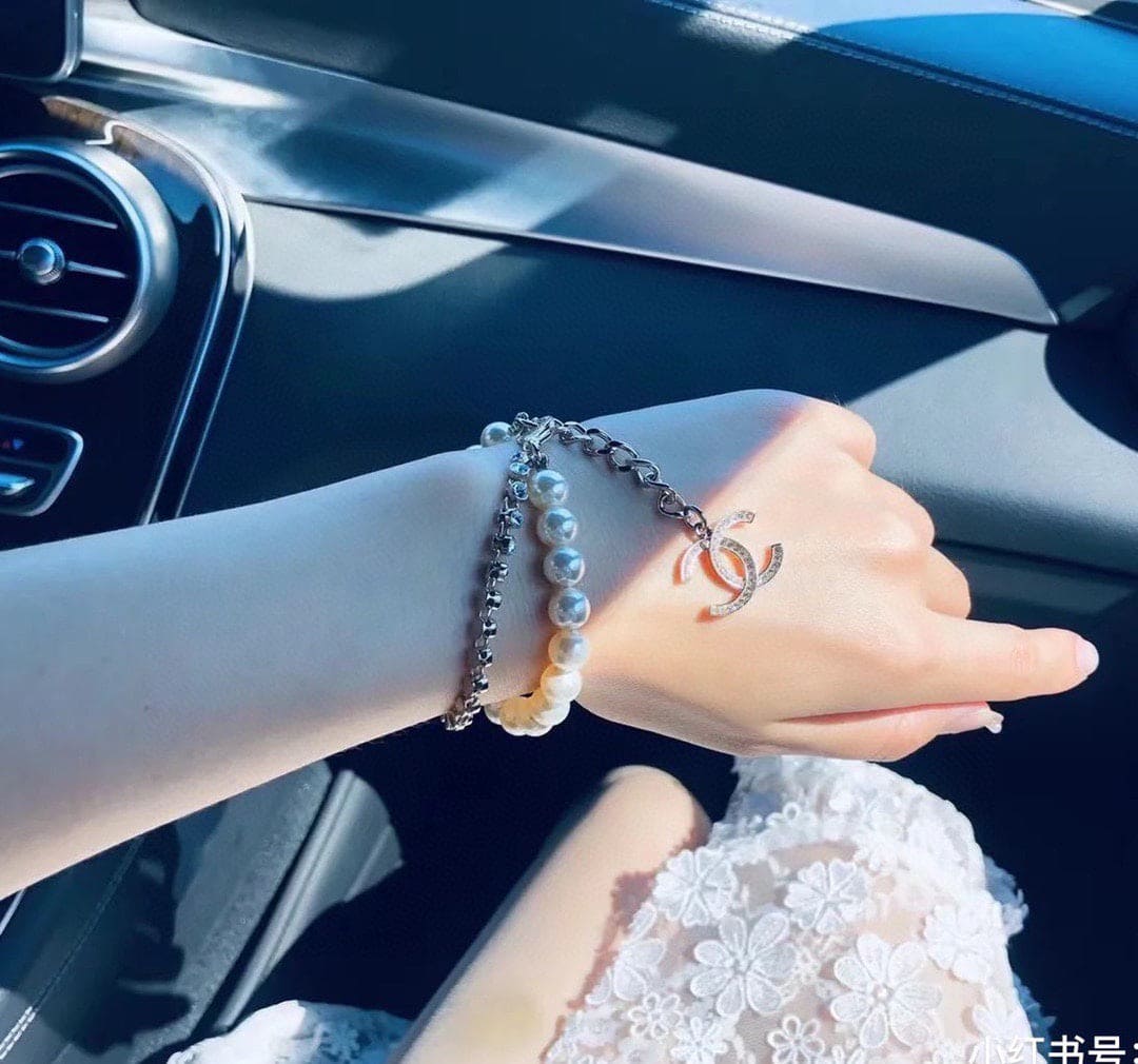 Chanel Pearls Chain Bracelet
