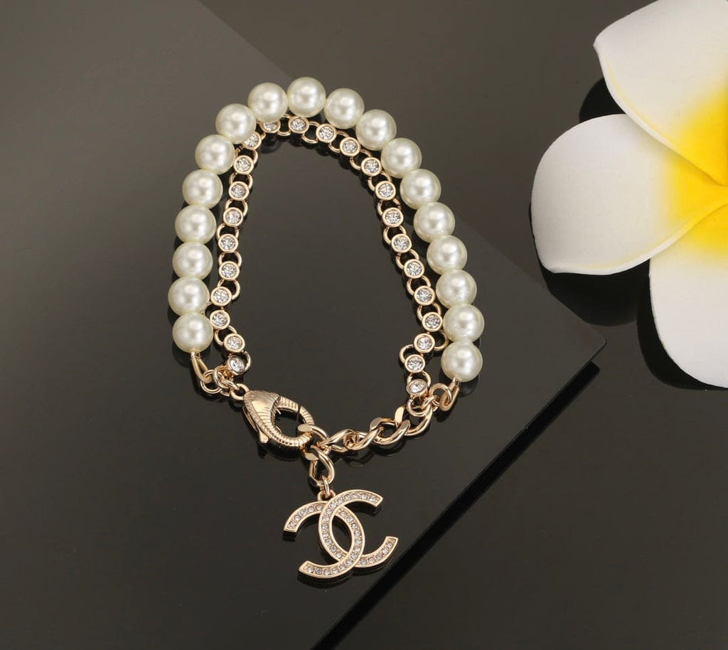 Chanel Pearls Chain Bracelet