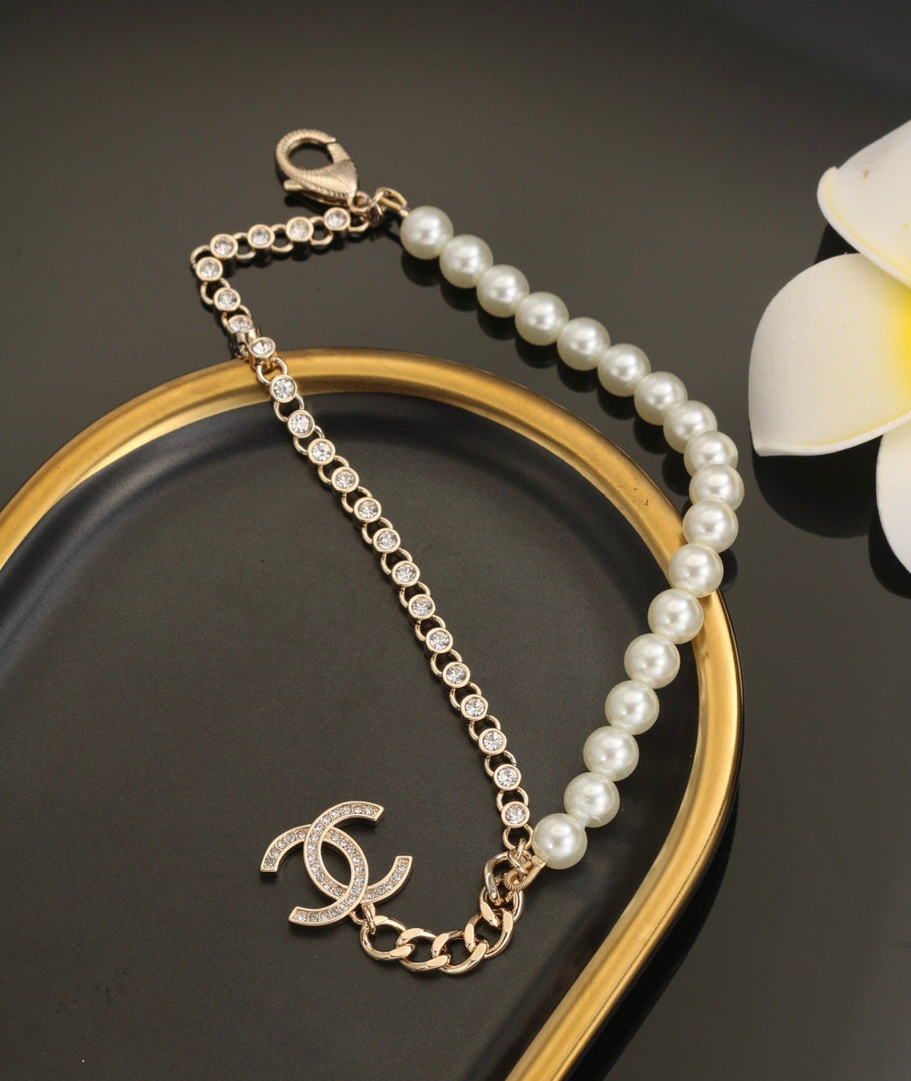 Chanel Pearls Chain Bracelet