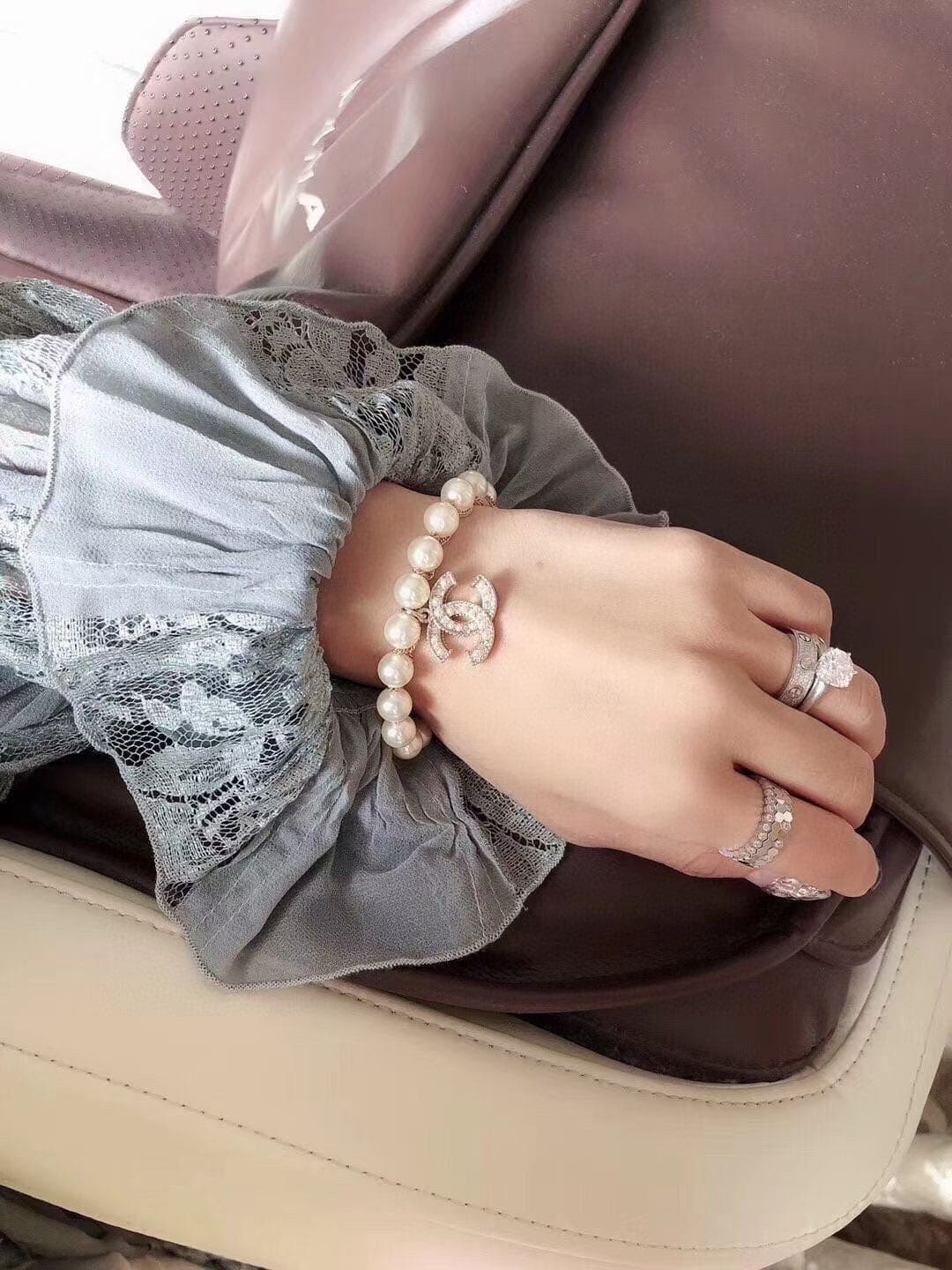 Chanel Pearl Bracelet