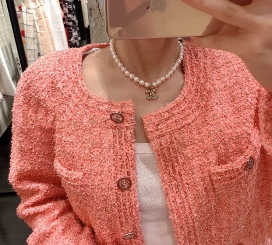 Chanel Diamonds Pearl Necklace